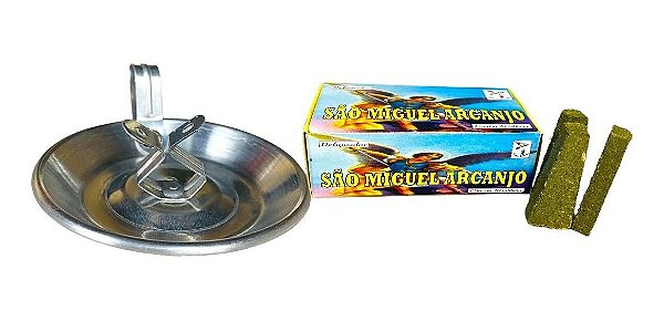 Kit Porta Defumador (1 Entradas) + Defumador Sao Miguel Arcanjo
