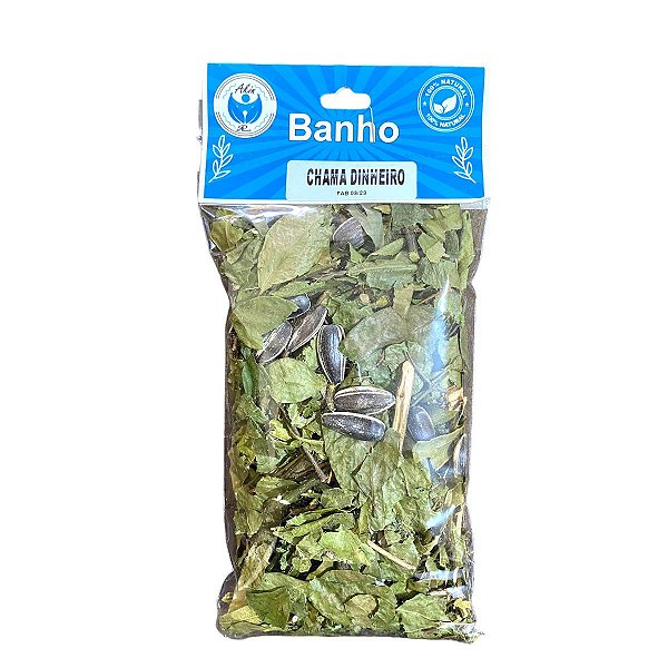 Banho Ervas Chama Dinheiro Limpeza Espiritual Riqueza Promo