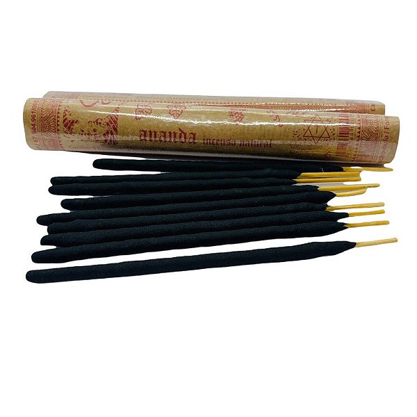 Incenso Ananda Natural 5 Rolinhos com 09 Bastoes Cada