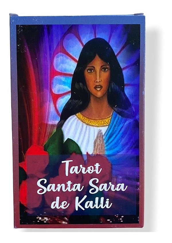 Baralho Cigano Santa Sara Kali com 36 cartas - Casa Rosa dos Ventos