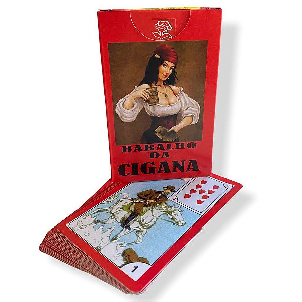 Baralho E Jogo De Cartas Cigana Da Sorte 36 Cartas E Manual