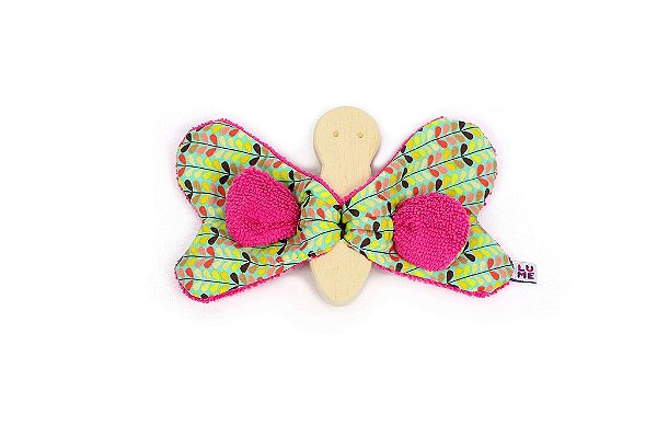 Borboleta Sensorial para Bebês: Explore o Mundo com Estímulos Encantadores! Lume Brinquedo