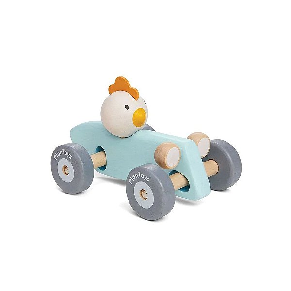 Carro de Corrida do Sr. Galo Chicken - Plan Toys