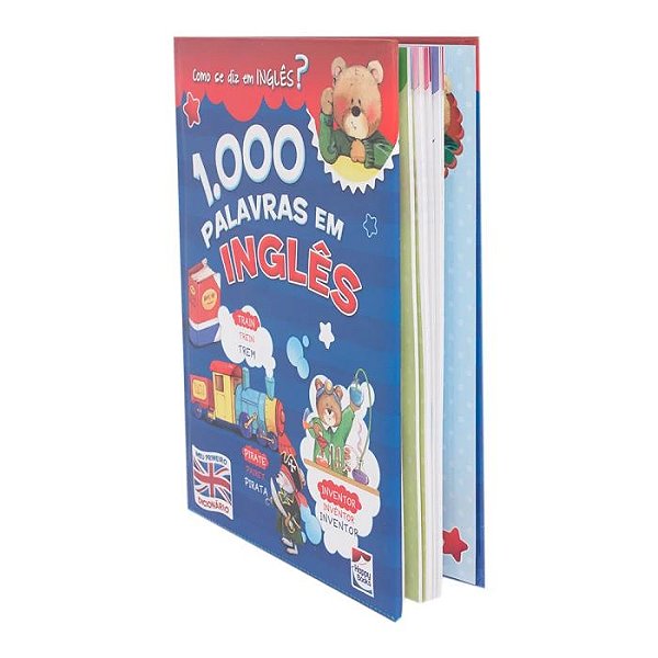 Livro 1000 palavras em inglês - Happy Books