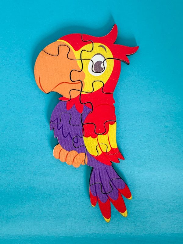 Quebra Cabeça Educativo ARARA - 10 Peças