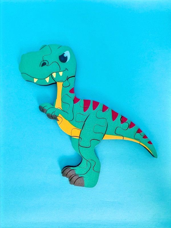 Quebra Cabeça Educativo DINOSSAURO - 10 Peças