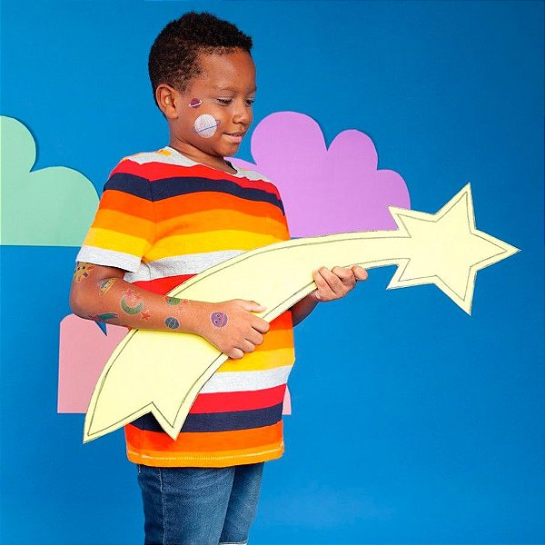 Tattoo Temporária Astros | Peles Pretas - Flora & Bem