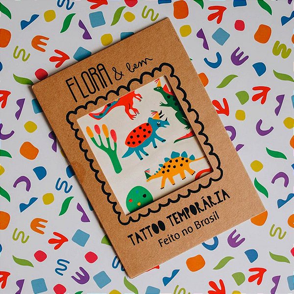 Tattoo Temporária Roarrrrr | Peles Pretas - Flora & Bem