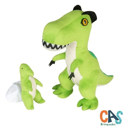 Tiranossaura a Coleção Dinossauras Grávidas da CAS Brinquedos - Um Brinquedo Seguro e Ecológico