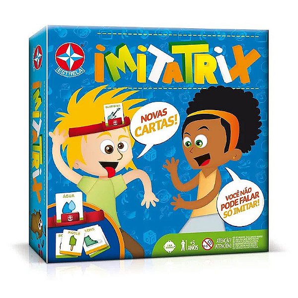 Jogo Imitatrix - Estrela: Divirta-se com Mímicas e Chegue ao Final do Tabuleiro!