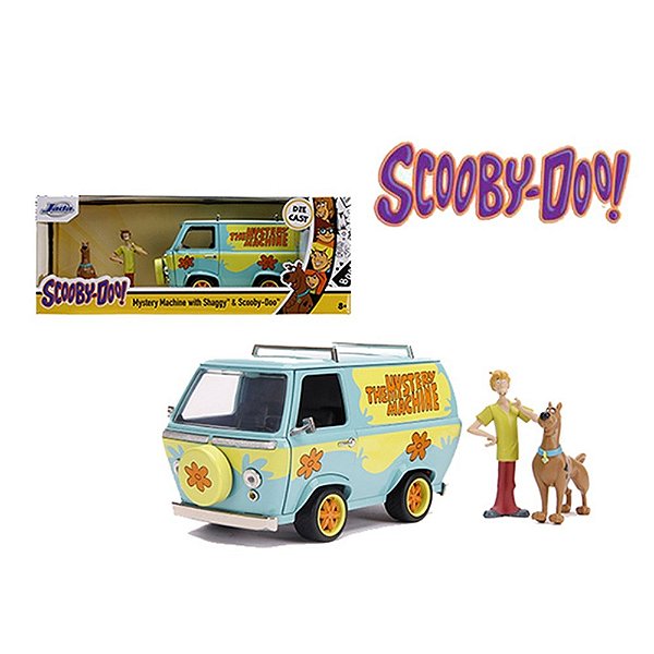 Miniatura Van The Mystery Machine c/ Figuras Scooby Doo e Salsicha - 1: ...