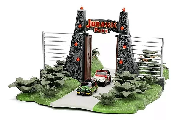 Diorama Jurassic Park 30th Anniversary: Uma Jornada Épica ao Mundo dos Dinossauros