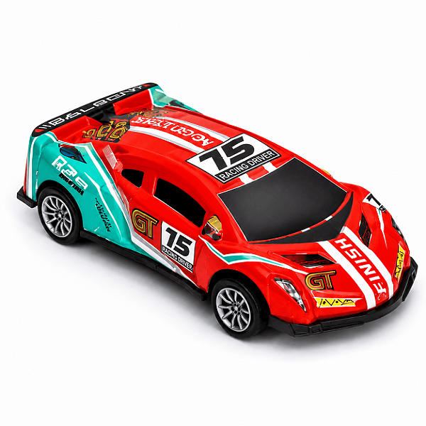Kit com 4 Carrinhos Esportivos Speed Race