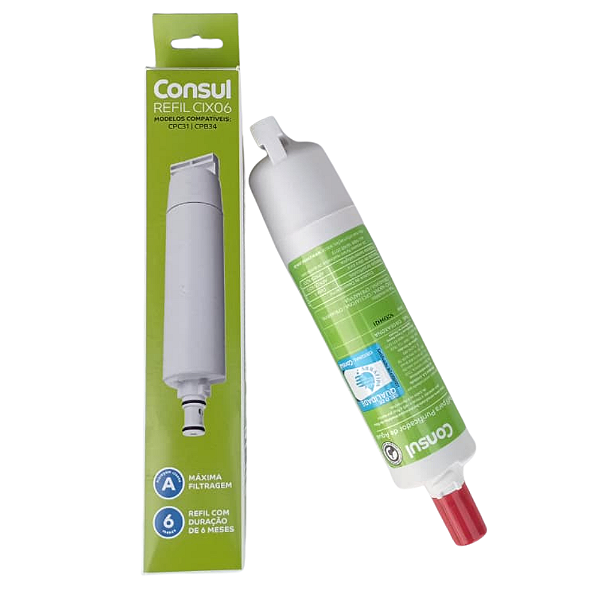 Refil Filtro Purificador Água Consul CPC31 CPB34 W11199342 Original