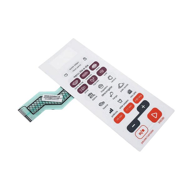 Membrana Painel Microondas Brastemp BMS45 W10325885 Original