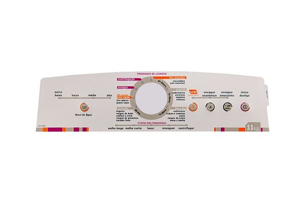 Painel Decorativo Lavadora Brastemp BWL11A 326064461
