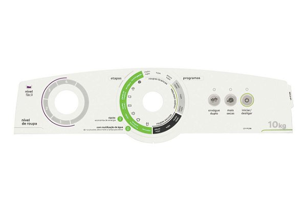 Painel Decorativo Lavadora Consul CWE10AB W10917232