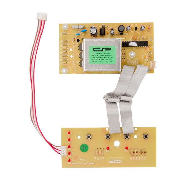 Placa Potência Compatível Lavadora Brastemp BWB08A Bivolt
