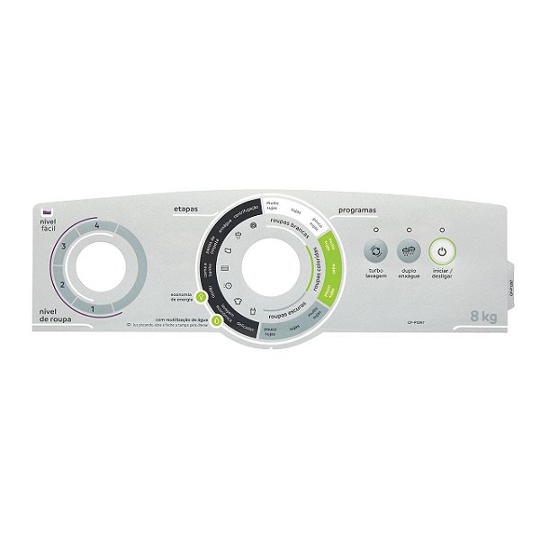 Painel Decorativo Lavadora Consul Facilite CWE08 W10703205