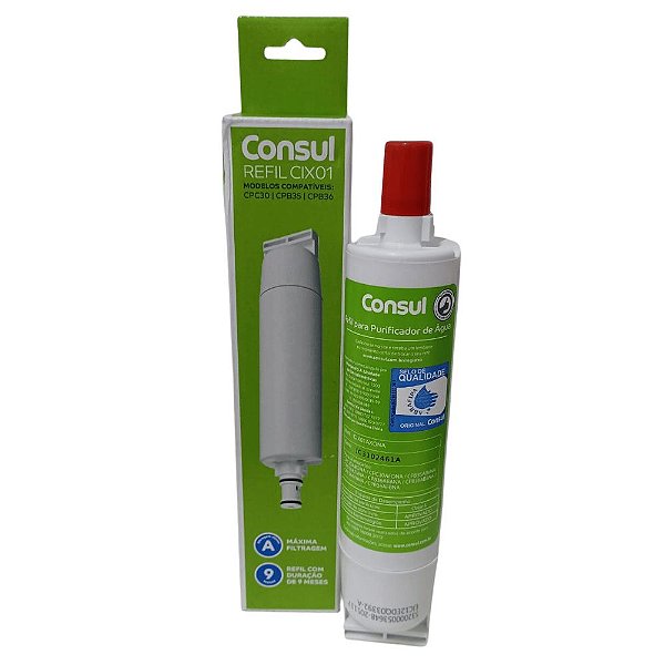 Filtro Refil Purificador Consul CRP30 CPB36 W10301562 Original