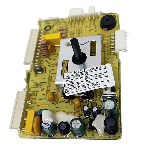 Placa Potência Lavadora Electrolux LTE12 70202698 Original