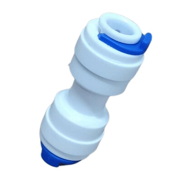 Kit 10 União Reta 1/4 Tubo 1/4 Engate Rápido Purificador