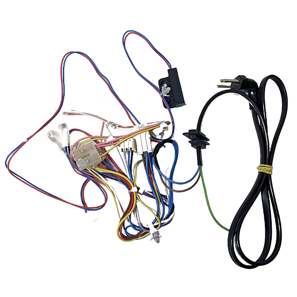 Rede Elétrica Chicote Fios Superior Lavadora Consul CWS11 CWE10/11 CWG12 W10701113 Bivolt Original