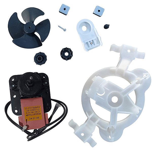 Cj Motor Ventilador Geladeira Brastemp W10396955 110V Origin