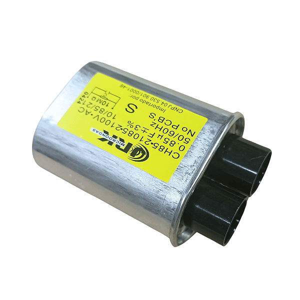 Capacitor Microondas 0,85 Uf 2100VAC Terminal Estreito 4,2mm
