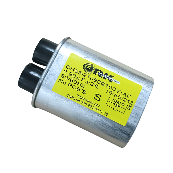 Capacitor Microondas 0,9 Uf 2100VAC Terminal Estreito 4,2mm