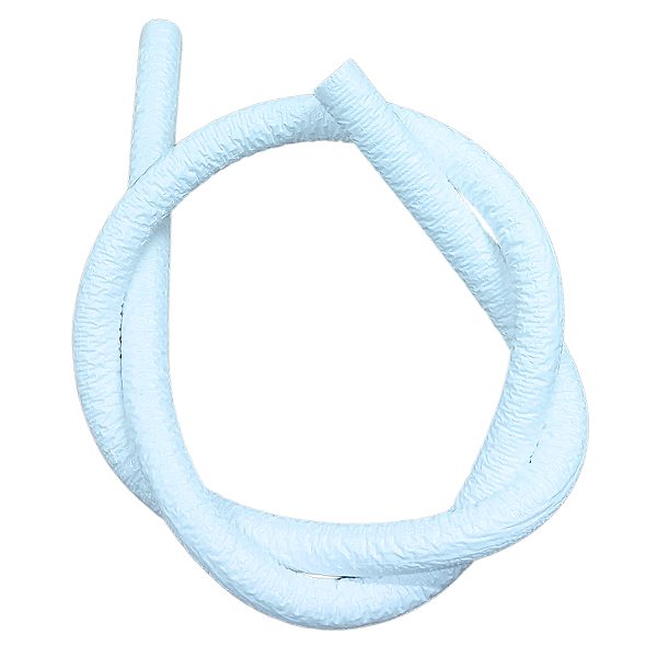 Tubo Esponjoso Isolante Polietileno Blindado 2 metros Branco 3/8