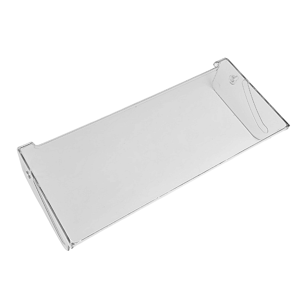 Tampa Prateleira Freezer Geladeira BRE58A BRE59A BRY59 BRE57A BRM56 BRM55B BRM57A BRM58A W10907631 Original