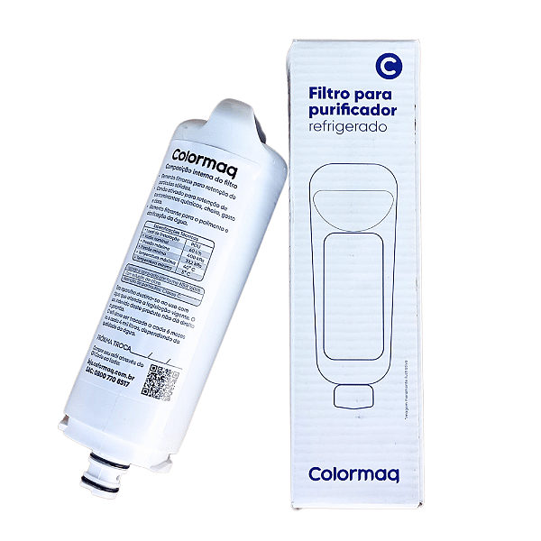 Refil Filtro Purificador Colormaq CPUHEVA CPUELSA PCE8ARS 140000763 Original