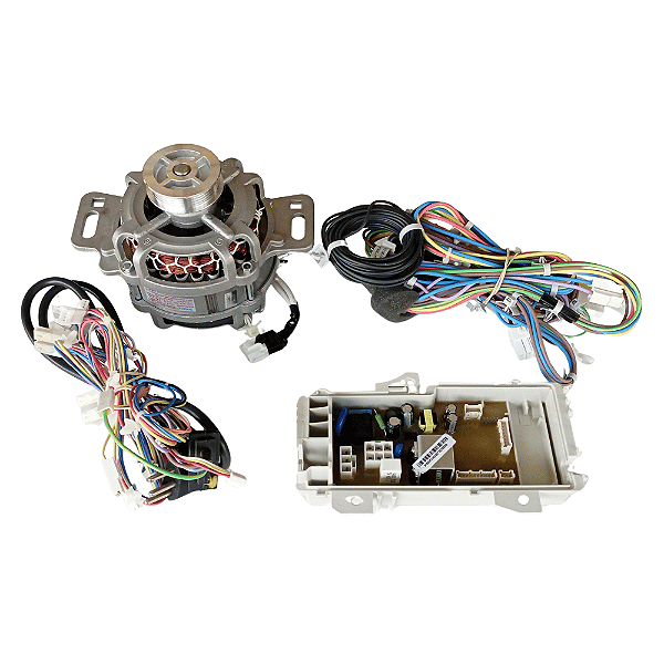 Kit Placa Potência + Motor + Rede Elétrica Consul CWE15 W11368556 220V Original