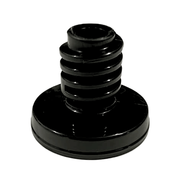 Pé Nivelador Preto Lavadora Brastemp Conul W10661734 Original