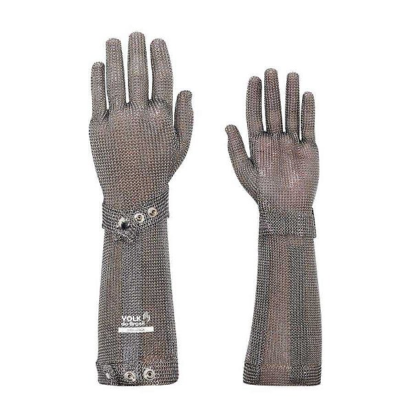 Luva Malha de Aço Cano Longo Volk CA 26968 - P