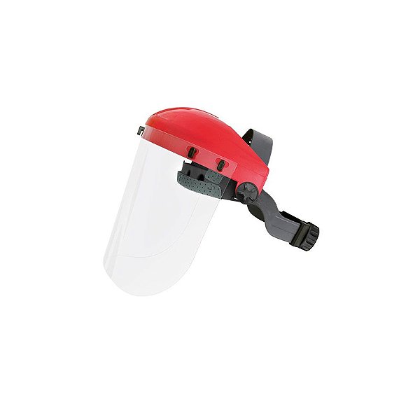 Protetor Facial com Catraca Visor 8" x 15,5" Steelflex CA 35689