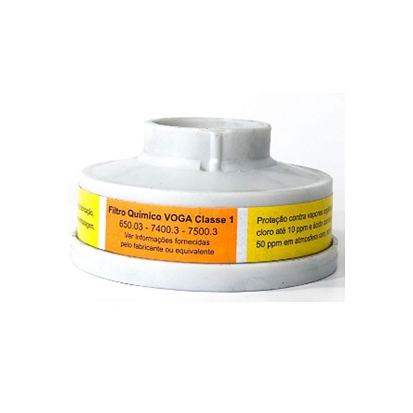 Filtro Vapores Orgânicos e Ácidos VO + GA Plastcor