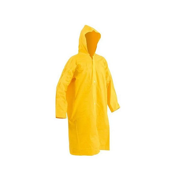 Capa de Chuva PVC Amarela Brascamp CA28449 - GG