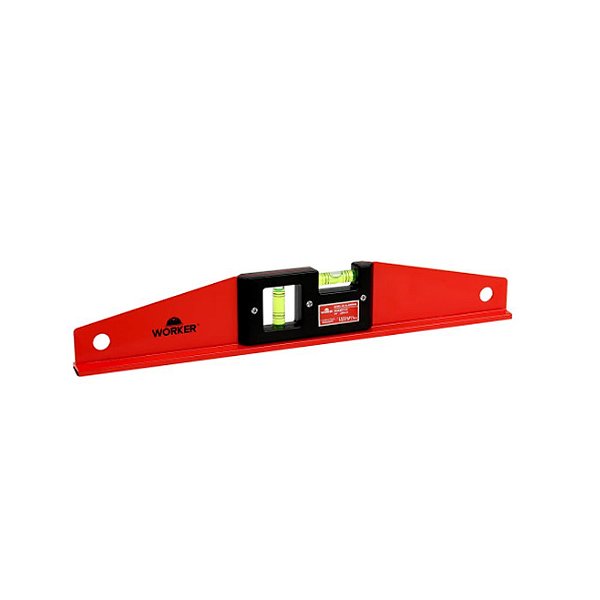 Nível de Alumínio 12" com Base Magnética - Worker
