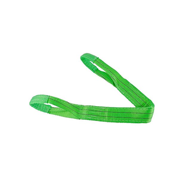 Cinta para Elevação de Carga Tipo Sling Plana 2T com 3 Metros Verde 60mm - Astro SX-02