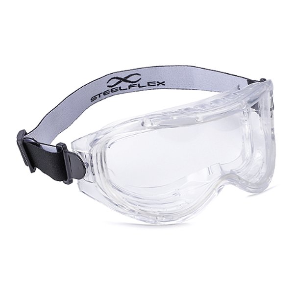 Óculos Ampla Visão Swat Incolor Steelflex - CA 39440