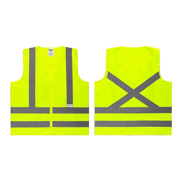 Colete Refletivo Amarelo com Ziper - P