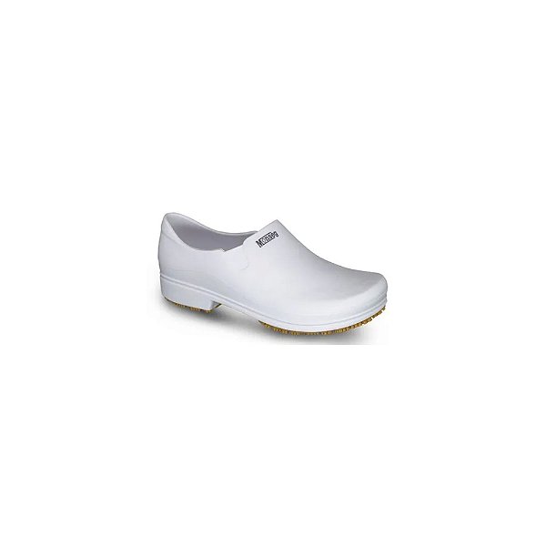 Sapato Classic Antiderrapante Branco Monseg CA 42726 -