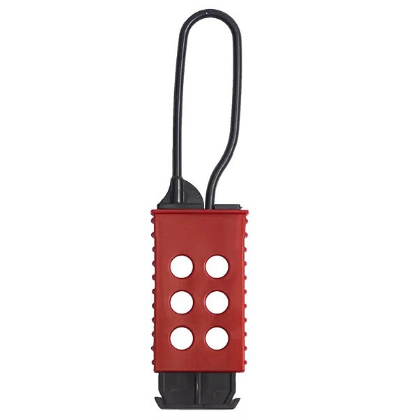 Garra Plastica 6 Furos 4mm Alça - Tagout