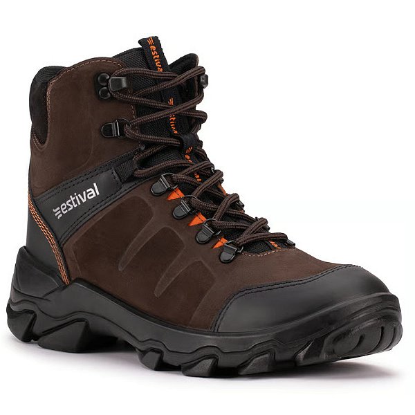 Bota de Segurança Discovery Reno Marrom Estival - DC2000151 CA 44591.