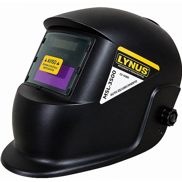 Máscara Escurecimento Automático Ton Fixa MSL3500 Lynus