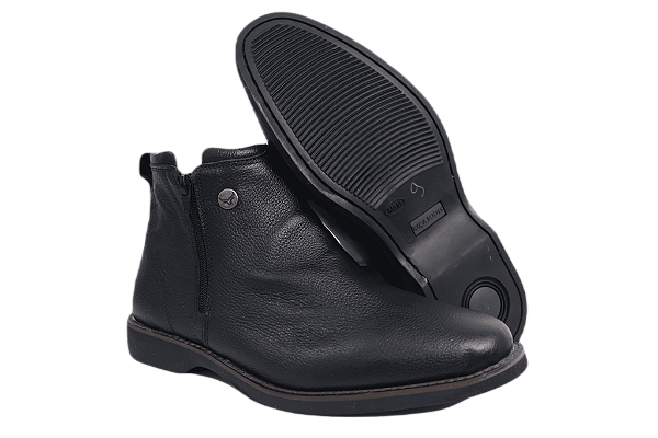 Botina Zipper Dress Raça Boots