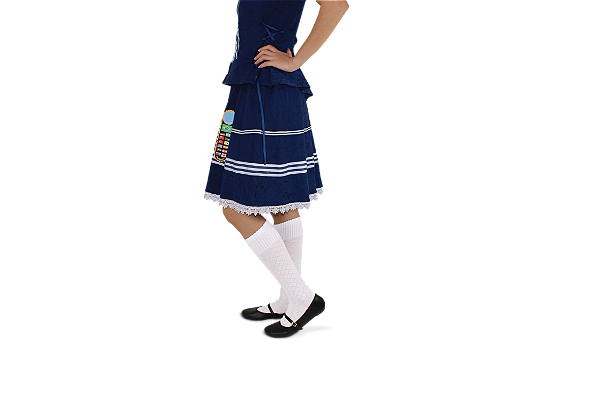 Meia Típica Alemã Oktoberfest - Feminina