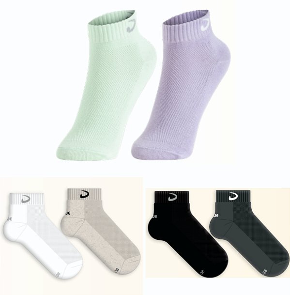 Meia Soquete Pró Juvenil menina - kit com 2 pares